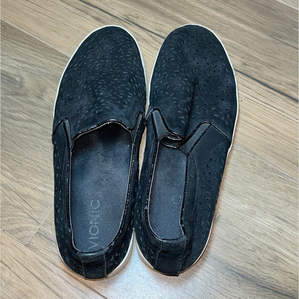 Vionic Black Splendid Midi Perf Slip-On Loafers W… - image 7